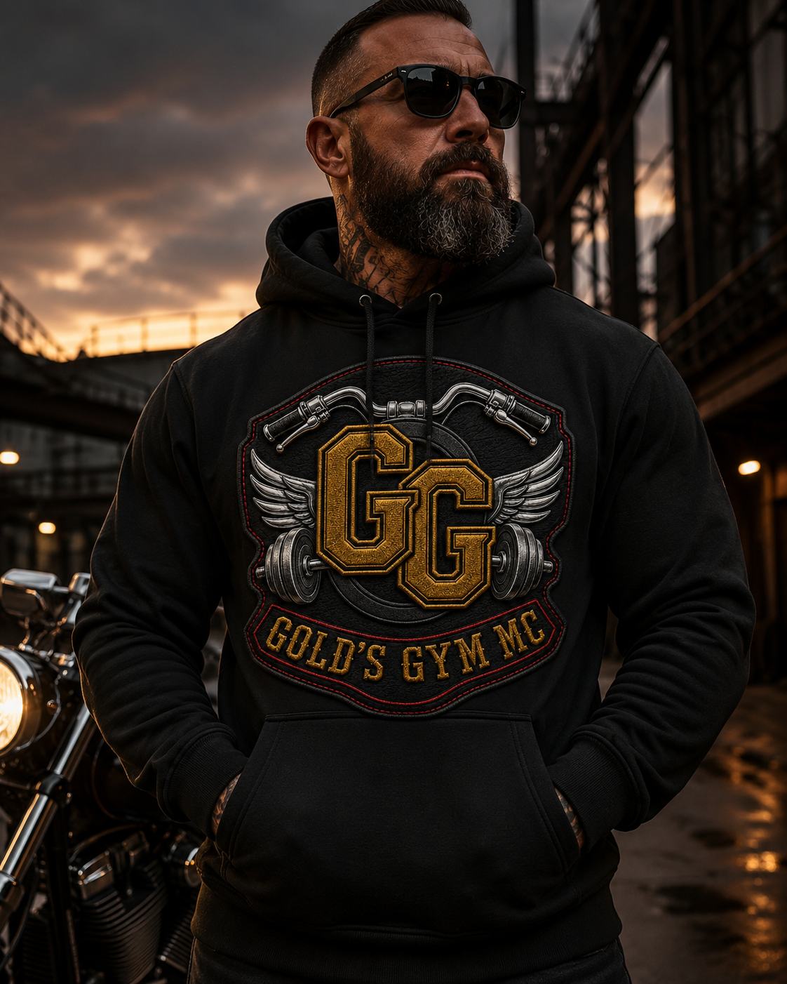 Black Pullover Hoodie