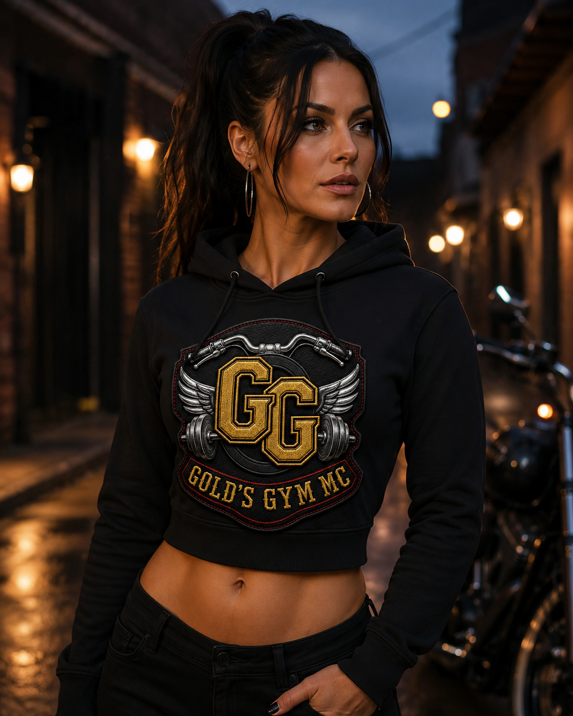 Women’s Cropped Hoodie